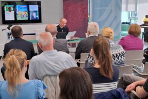 Prof. Arkadiusz Żychliński gościem Instytutu Germanistyki UW
