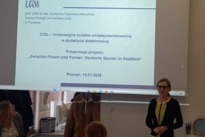 Prof. Agnieszka Pawłowska-Balcerska na konferencji COIL