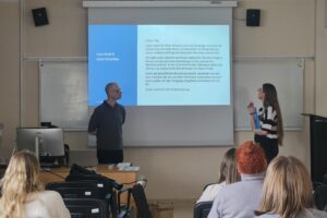 Warsztaty z firmą Newell Brands dla studentek i studentów kierunku język niemiecki i komunikacja w biznesie