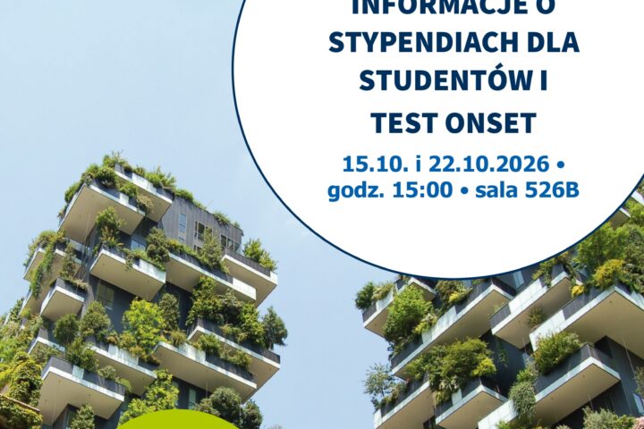 Zapraszamy na spotkania informacyjne dotyczące stypendiów DAAD i testu OnSET!